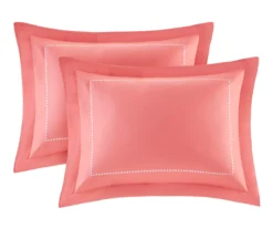 Blaire Coral & Aqua Boho Medallion Twin XL 8-Piece Comforter Set 15 Blaire Coral & Aqua Boho Medallion Twin XL 8-Piece Comforter Set -Northlight Outlet Home Store 810590806 810590805 810590804 810590803 5