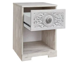 Paxberry Whitewash Nightstand 6 Paxberry Whitewash Nightstand -Northlight Outlet Home Store 810591797 3