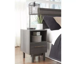 Brymont Dark Gray Nightstand -Northlight Outlet Home Store 810591848 5