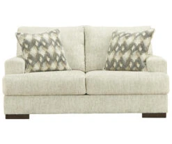 Caretti Parchment Loveseat -Northlight Outlet Home Store 810594576 1 1