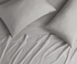 Light Gray 600-Thread Count Pima Cotton King 4-Piece Sheet Set -Northlight Outlet Home Store 810595439 810595440 810595711 810595713 A8 7