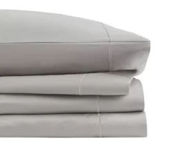 Light Gray 600-Thread Count Pima Cotton King 4-Piece Sheet Set -Northlight Outlet Home Store 810595439 810595440 810595711 810595713 X0 6