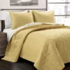 Lush Decor Geometric Reversible Quilt Set