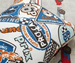 Lush Decor Beige Multi-Color Race Cars Quilt Set -Northlight Outlet Home Store 810595974 5