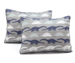 Lush Decor Navy & Gray Dinosaur Reversible Quilt Set -Northlight Outlet Home Store 810596002 5