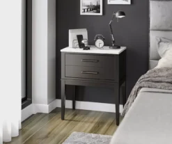 Ameriwood Madison Lane Faux Marble Nightstand -Northlight Outlet Home Store 810596720 5