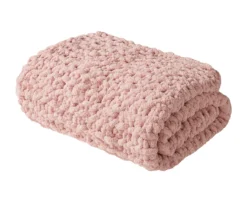 Chunky-Knit Handmade Throw, (50" X 60") -Northlight Outlet Home Store 810598138 3