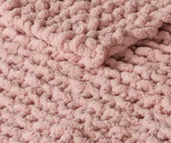 Chunky-Knit Handmade Throw, (50" X 60") -Northlight Outlet Home Store 810598138 4