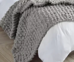 Chunky-Knit Handmade Throw, (50" X 60") -Northlight Outlet Home Store 810598139 2