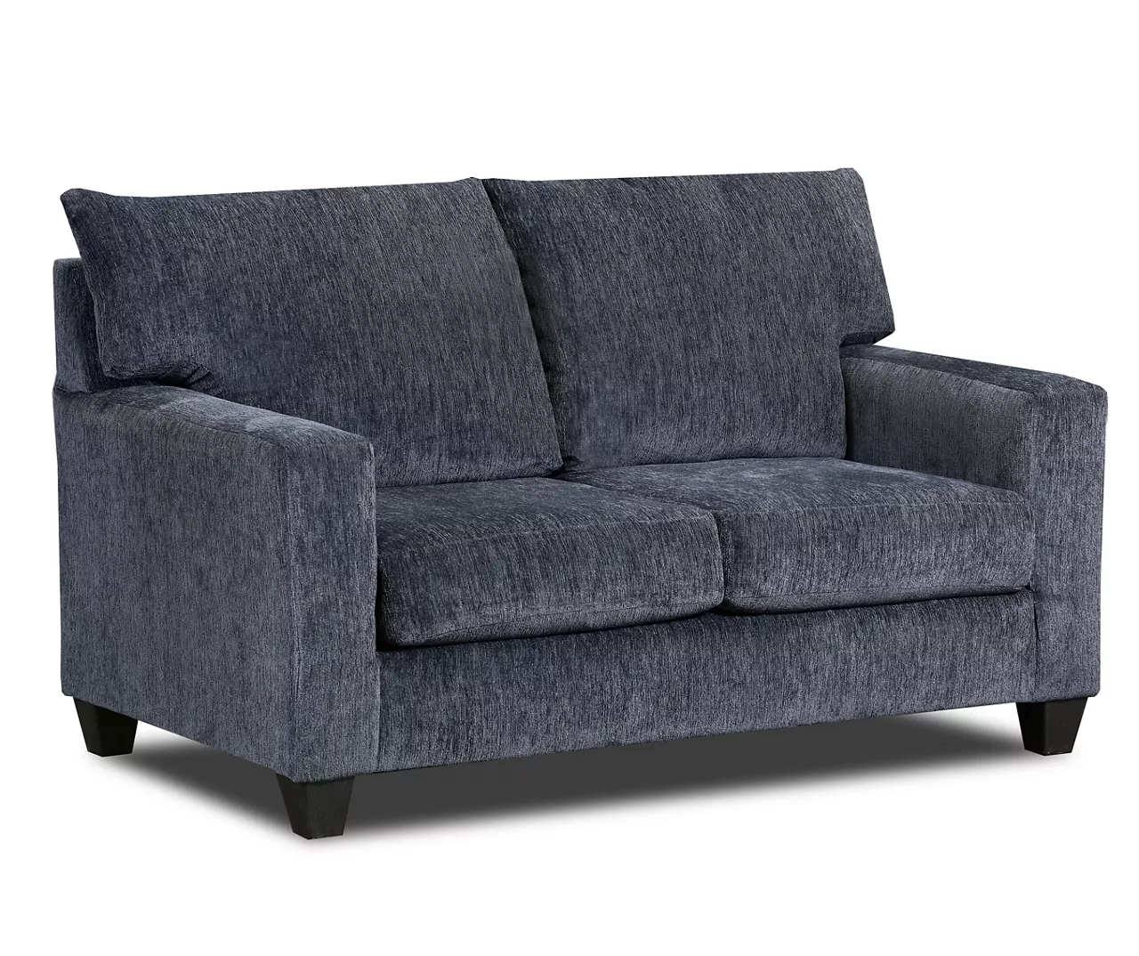 Greenland Charcoal Loveseat 1 Greenland Charcoal Loveseat