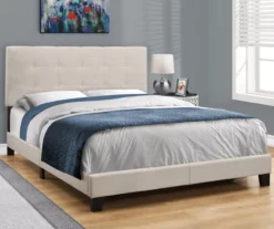 Monarch Linen Tufted Low Profile Bed -Northlight Outlet Home Store 810598499 B0