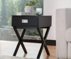 Glitzhome X-Leg End Table -Northlight Outlet Home Store 810598717 A0 3