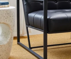 Glitzhome Modern Industrial Faux Leather Accent Chairs, 2-Pack -Northlight Outlet Home Store 810598914 A0 6