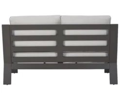 Tropicava Wood Look & Metal Cushioned Patio Loveseat 8 Tropicava Wood Look & Metal Cushioned Patio Loveseat -Northlight Outlet Home Store 810599415 2