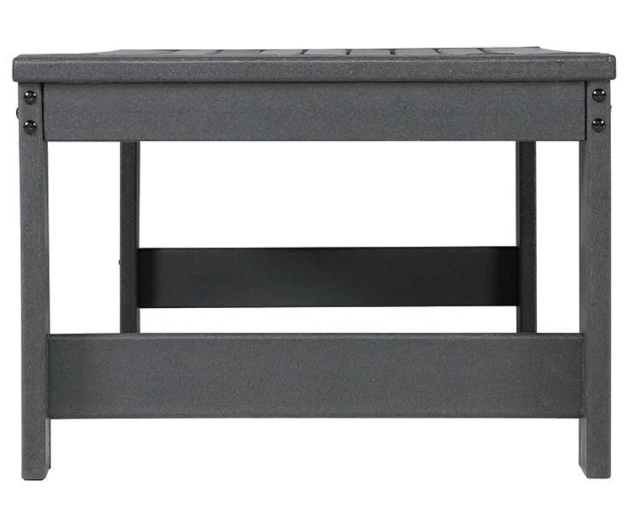Amora Slat Wood Look Patio Coffee Table 3 Amora Slat Wood Look Patio Coffee Table - Image 3
