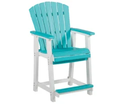 Eisley Wood Look Patio Dining Counter Stools, 2-Pack -Northlight Outlet Home Store 810599459 1