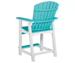 Eisley Wood Look Patio Dining Counter Stools, 2-Pack -Northlight Outlet Home Store 810599459 2