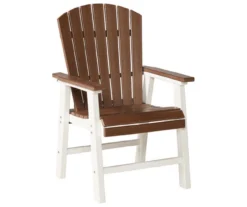 Genesis Bay Brown & White Patio Armchairs, 2-Pack -Northlight Outlet Home Store 810599465 1