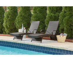 Kantana All-Weather Wicker Patio Chaise Lounge Chairs, 2-Pack -Northlight Outlet Home Store 810599469 10
