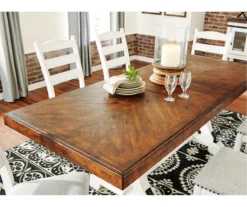 Valebeck Extension Leaf Dining Table -Northlight Outlet Home Store 810599574 2