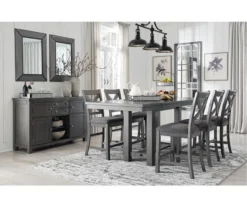 Myshanna Extension Leaf Counter-Height Dining Table 15 Myshanna Extension Leaf Counter-Height Dining Table -Northlight Outlet Home Store 810599581