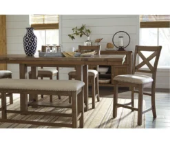 Moriville Extension Leaf Counter-Height Dining Table 16 Moriville Extension Leaf Counter-Height Dining Table -Northlight Outlet Home Store 810599583 5