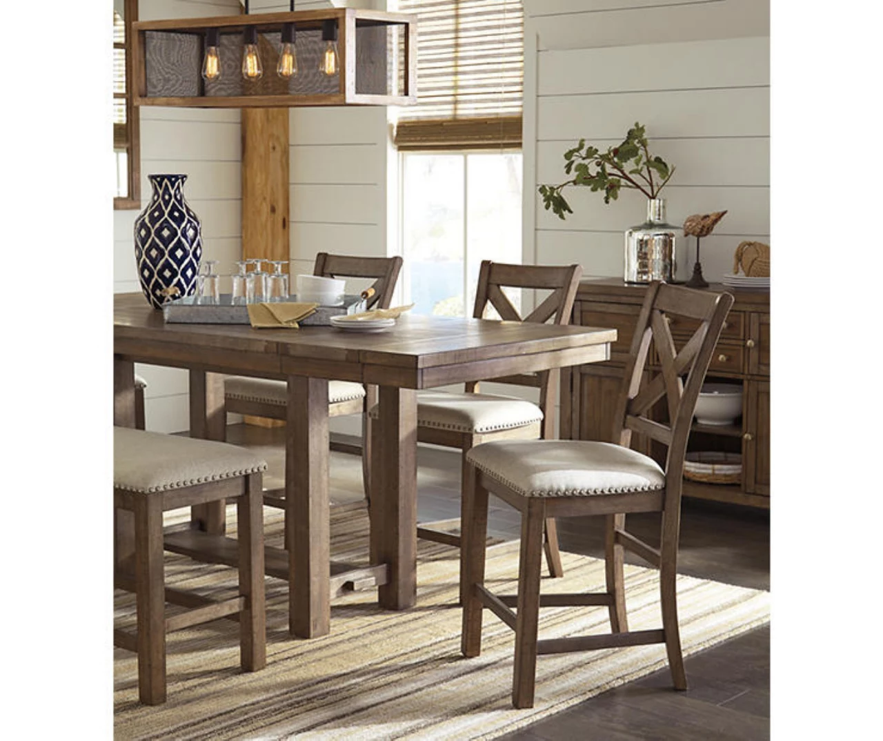 Moriville Extension Leaf Counter-Height Dining Table 9 Moriville Extension Leaf Counter-Height Dining Table - Image 9
