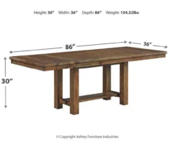 Moriville Extension Leaf Dining Table -Northlight Outlet Home Store 810599584 9