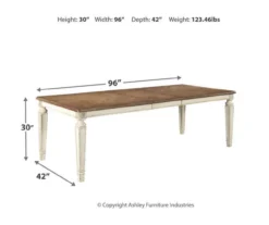 Raelyn Rectangular Extension Leaf Dining Table 21 Raelyn Rectangular Extension Leaf Dining Table -Northlight Outlet Home Store 810599595 10
