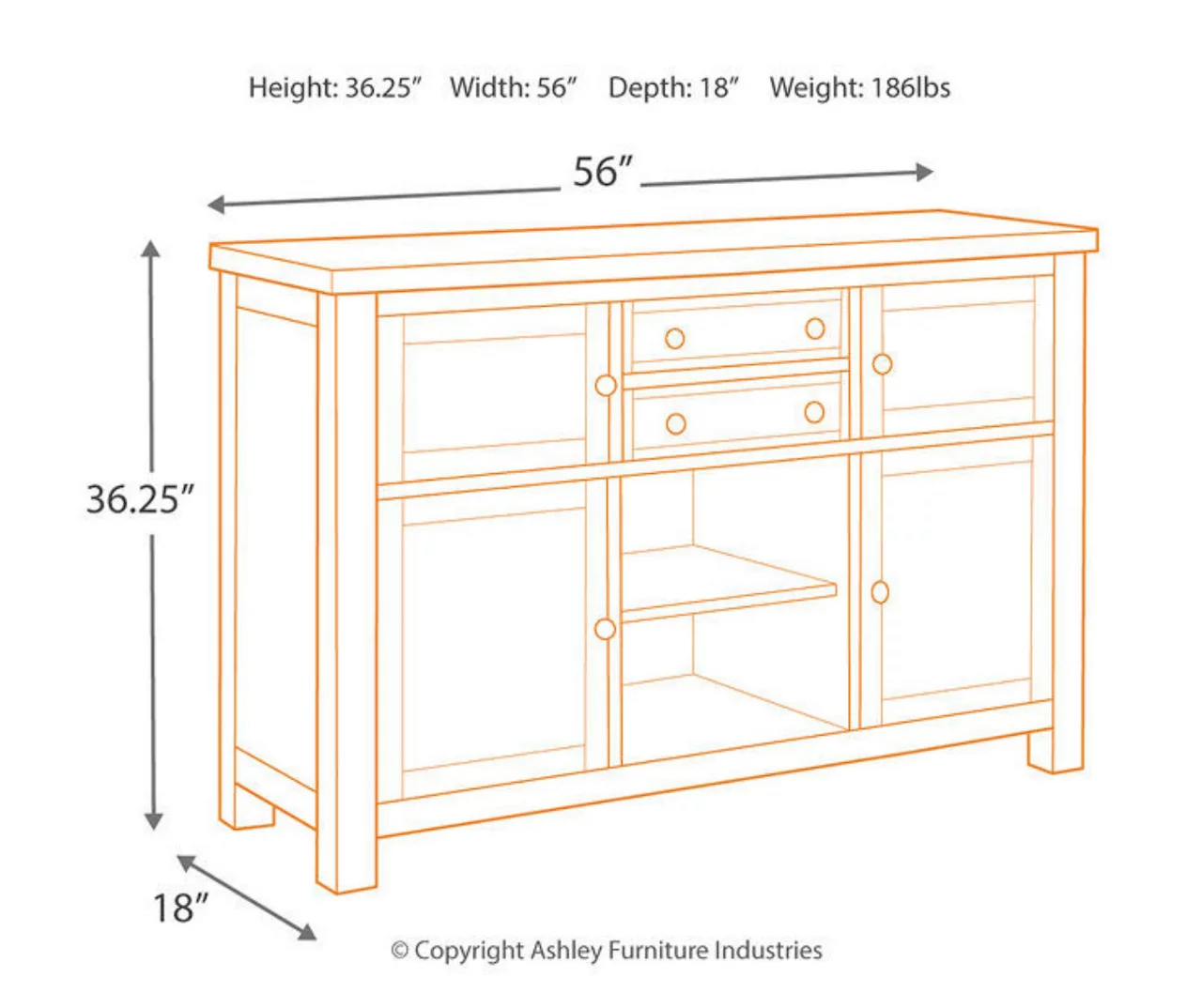 Moriville Dining Server 9 Moriville Dining Server - Image 9