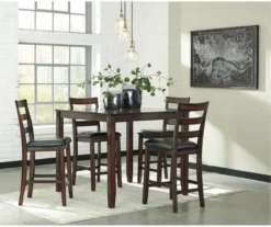 Coviar 5-Piece Counter-Height Dining Set -Northlight Outlet Home Store 810599621 3