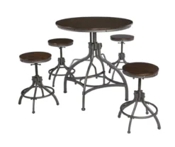 Odium 5-Oiece Counter-Height Dining Set 12 Odium 5-Oiece Counter-Height Dining Set -Northlight Outlet Home Store 810599623 5