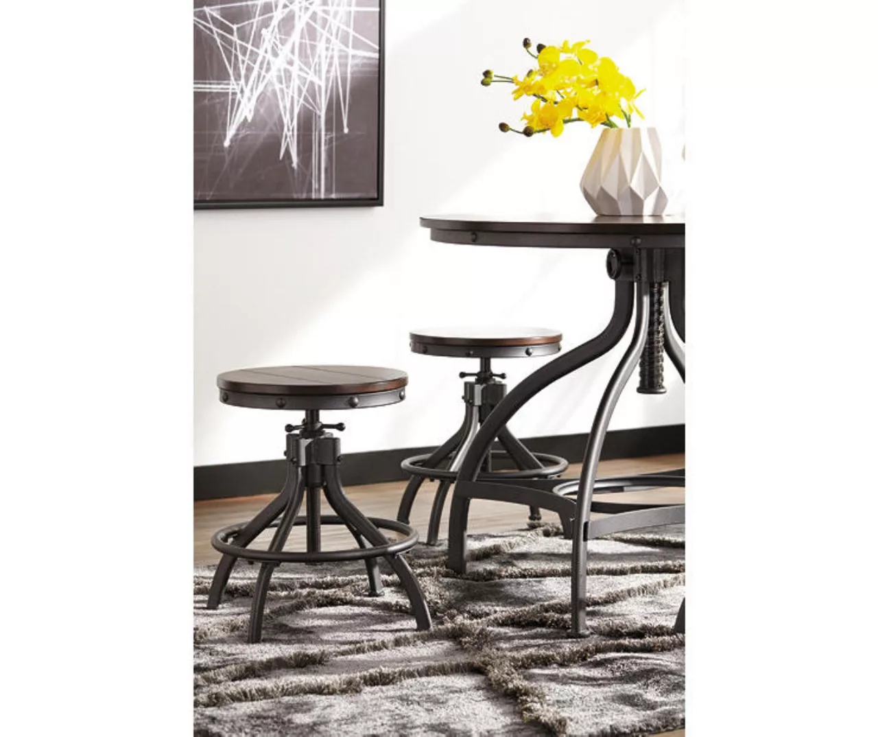 Odium 5-Oiece Counter-Height Dining Set 8 Odium 5-Oiece Counter-Height Dining Set - Image 8