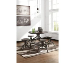 Odium 5-Oiece Counter-Height Dining Set 19 Odium 5-Oiece Counter-Height Dining Set -Northlight Outlet Home Store 810599623 9