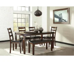 Coviar 6-Piece Dining Set With Bench -Northlight Outlet Home Store 810599628 4