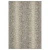 Light Gray & Tan Antelope Print Outdoor Area Rug, (4' X 5.5')