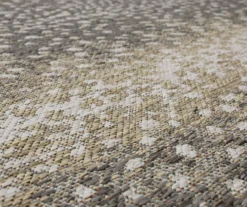 Light Gray & Tan Antelope Print Outdoor Area Rug, (4' X 5.5') 11 Light Gray & Tan Antelope Print Outdoor Area Rug, (4' X 5.5') -Northlight Outlet Home Store 810600335 A8 3