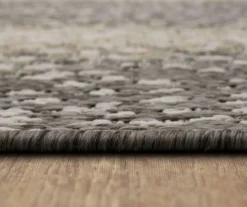 Light Gray & Tan Antelope Print Outdoor Area Rug, (4' X 5.5') 12 Light Gray & Tan Antelope Print Outdoor Area Rug, (4' X 5.5') -Northlight Outlet Home Store 810600335 A8 4