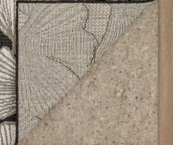 Treasured Garden Dark Gray & White Botanical Outdoor Area Rug, (8' X 10') 10 Treasured Garden Dark Gray & White Botanical Outdoor Area Rug, (8' X 10') -Northlight Outlet Home Store 810600353 A8 2