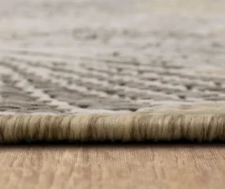 Treasured Garden Beige & Tan Botanical Outdoor Area Rug, (2.5' X 6') -Northlight Outlet Home Store 810600354 A8 4