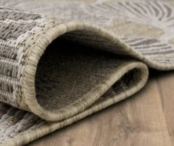 Treasured Garden Beige & Tan Botanical Outdoor Area Rug, (2.5' X 6') -Northlight Outlet Home Store 810600354 A8 5