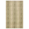 Brown & Ivory Antelope Print Area Rug, (5' X 8')