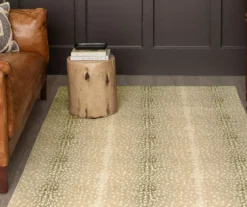 Brown & Ivory Antelope Print Area Rug, (5' X 8') -Northlight Outlet Home Store 810600864 A0 3