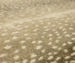 Brown & Ivory Antelope Print Area Rug, (5' X 8') -Northlight Outlet Home Store 810600864 A8 3