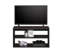 32.3" Cinnamon Cherry Open Frame TV Stand
