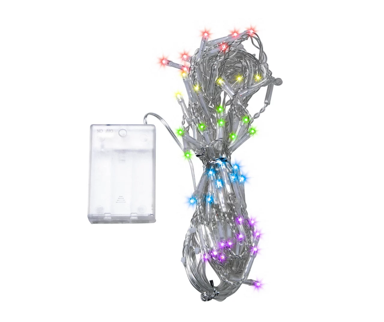 Rainbow Arch 10-Strand LED Curtain Lights 1 Rainbow Arch 10-Strand LED Curtain Lights