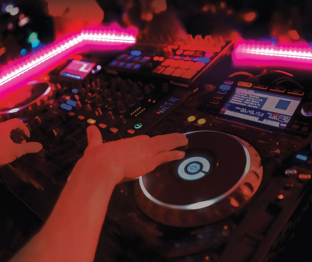 Glow-Up Music Sync Strip Light, 9' Ft. 4 Glow-Up Music Sync Strip Light, 9' Ft. - Image 4