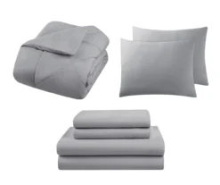 Diamond-Quilted California King 7-Piece Comforter Set -Northlight Outlet Home Store 810605036 A7 2