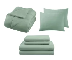 Diamond-Quilted King 7-Piece Comforter Set -Northlight Outlet Home Store 810605049 A7 2