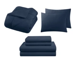 Diamond-Quilted King 7-Piece Comforter Set -Northlight Outlet Home Store 810605051 A7 2